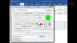 2 Cara memasukan Simbol Ceklis / Centang di Microsoft Word