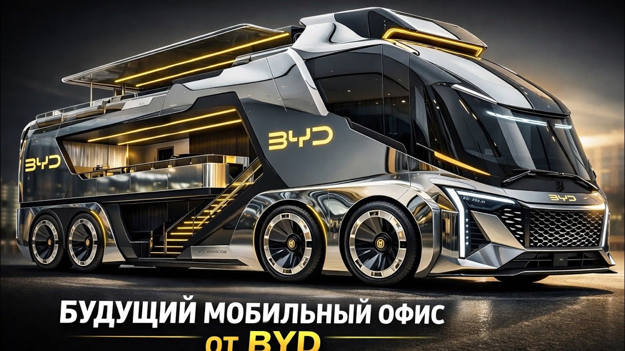 BYD Motorhome 2026 обзор | Электрический роскошный автодом будущего