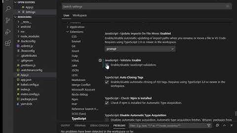Type annotations can only be used in TypeScript files error fix for App.js