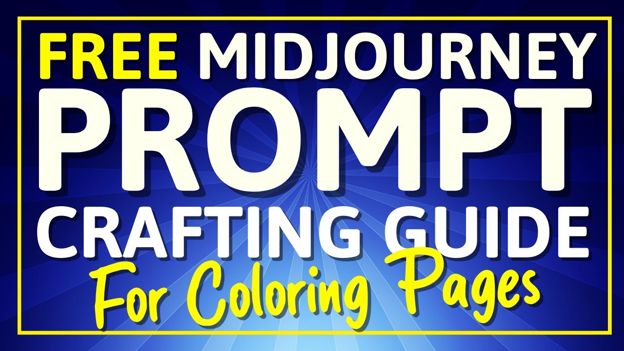 20 Midjourney prompts for coloring book pages (that you can print