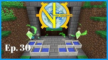 GregTech: New Horizons - Ep30: Elven Gateway and Blood Altar