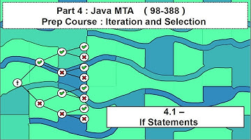 4.1 - Java MTA - Iteration and Selection  - If Statements