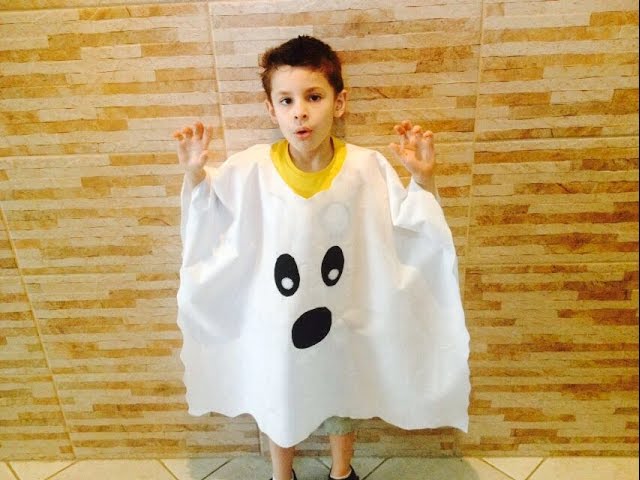 Como Fazer Fantasia de Halloween Infantil Improvisada – Passo a Passo!