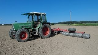 Walzen mit Fendt Farmer 308 LS