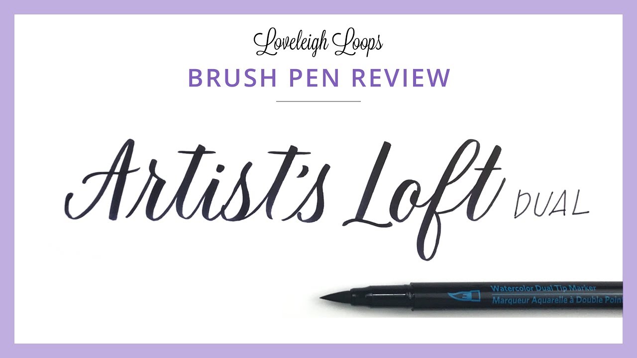 The 5 Types Of Calligraphy Pens Compared — Loveleigh Loops