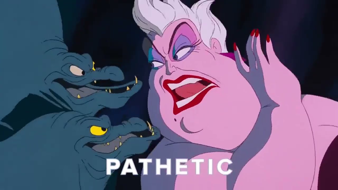 "Poor Unfortunate Souls" from The Little Mermaid with Lyrics