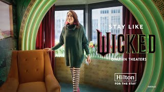 A superfan’s epic surprise in Hilton’s Stay Like Wicked Suite