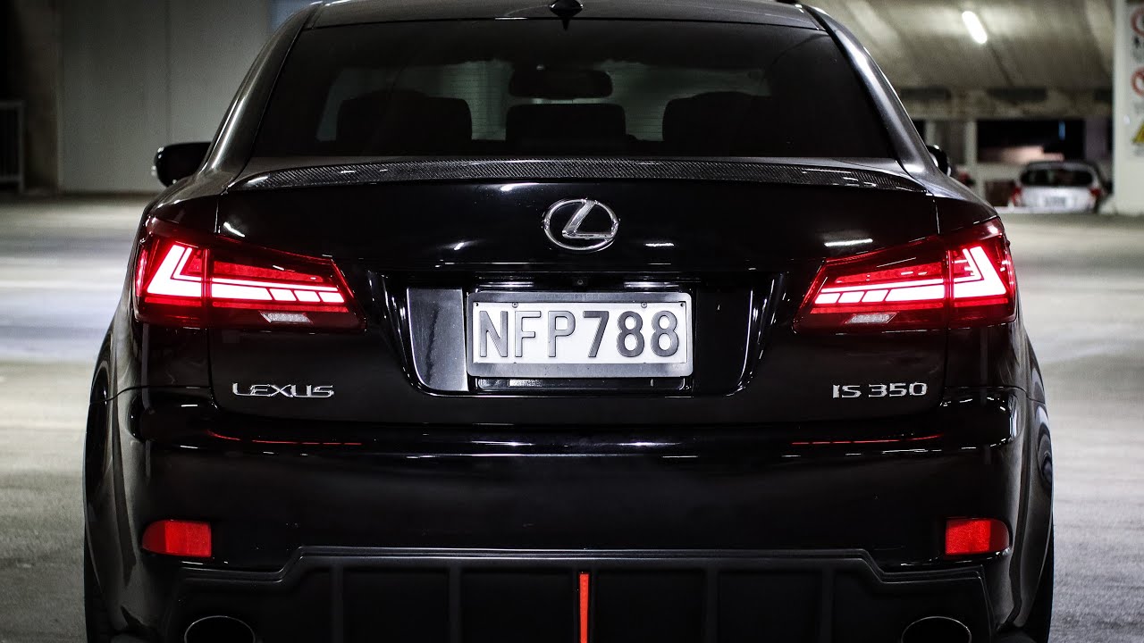 HC Motion Tail lights for Lexus IS350 YouTube