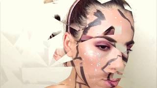 Broken Face Make-up Tutorial!