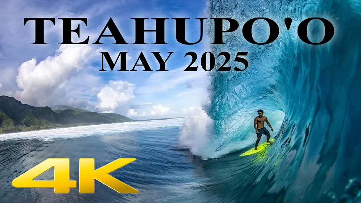 🔴(ASMR) Teahupo'o: The Ultimate Surfing Experience - Cloudy, May 2025