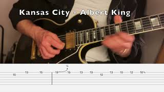 Outlining chords and an awesome turnaround from &quot;Kansas City&quot; - Albert King