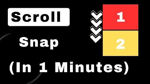 Master CSS Scroll-Snap: Create Smooth Scrolling Experiences
