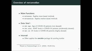 Celebrity ESMARConf2023: metamedian tutorial Profile