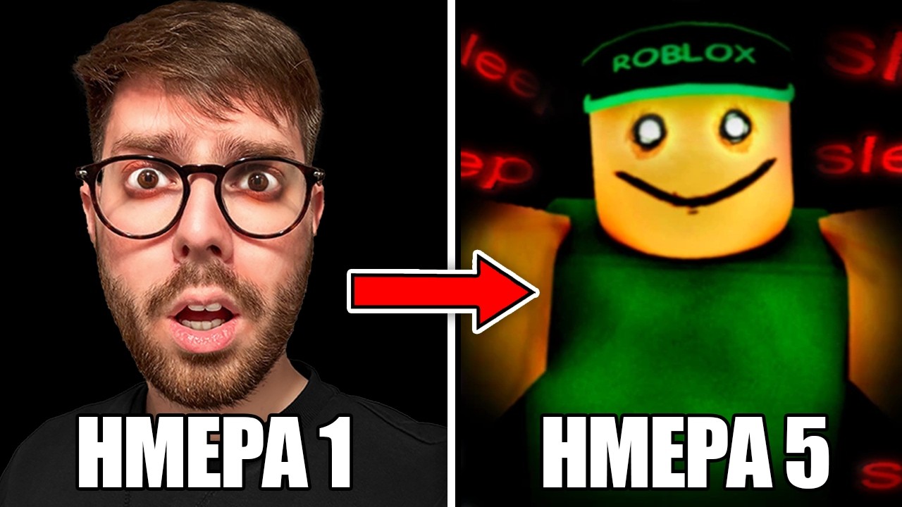 ΕΜΕΙΝΑ 5 ΜΕΡΕΣ ΧΩΡΙΣ ΥΠΝΟ ΣΤΟ ROBLOX!!