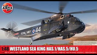 *Quick Look Review* Airfix 1/48 Westland Sea King HAS.1/HAS.5/HU.5