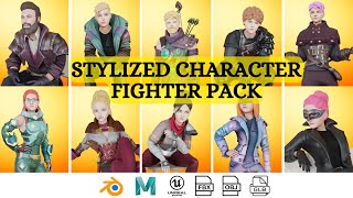 Low Poly High Quality 3D Stylized Character Assets on CGTrader. Best for CGI, Games, VR & Animation