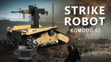 STRIKE ROBOT——KOMODO-02 #robotics #war #tank