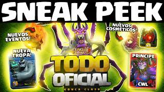 🚨 SNEAK PEEK: ¡NUEVA TROPA, NUEVA ÉPICA y 6 SKINS TOP! TODO lo que LLEGA en OCTUBRE | Clash of Clans