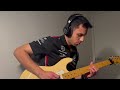 Rock laid back lead guitar