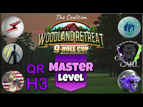 Golf Clash Woodland Retreat Mini H3 Master FTP QR Albatross