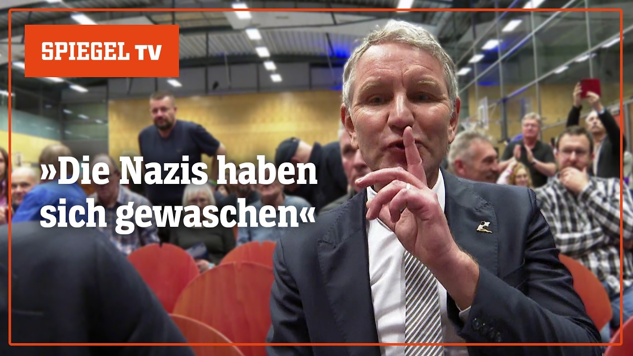 AfD-Wahlkampf: Björn Höcke macht es wie die Nazis | SPIEGEL TV