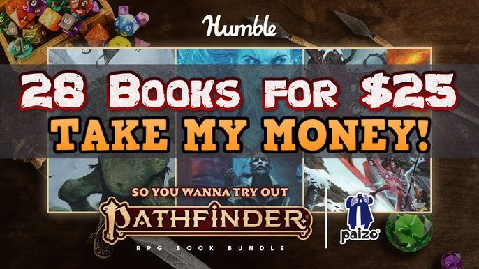 Humble Book Bundle – So You Wanna Try Out Pathfinder – The Kind GM