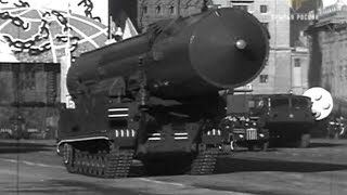 Soviet 15P699 experimental mobile system with RT-20P ICBM