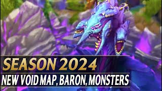 VOID MAP CHANGES, BARON REWORK, NEW JUNGLE MONSTERS - League of Legends Season 2024