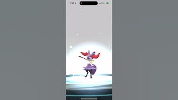 Evolving Shiny Fennekin Into Shiny Delphox In Pokémon Go