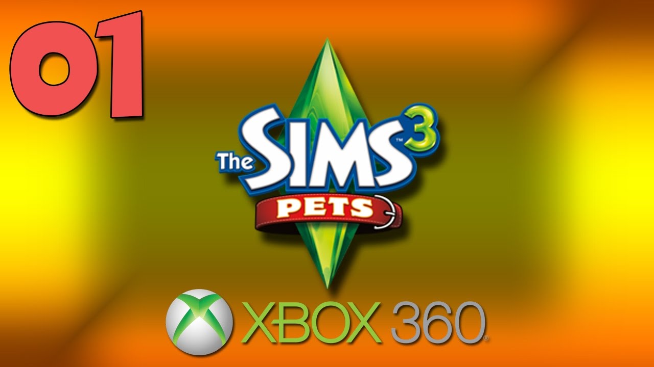 Let's Play Sims 3 Pets Episode 01 Create Your Family! Xbox 360