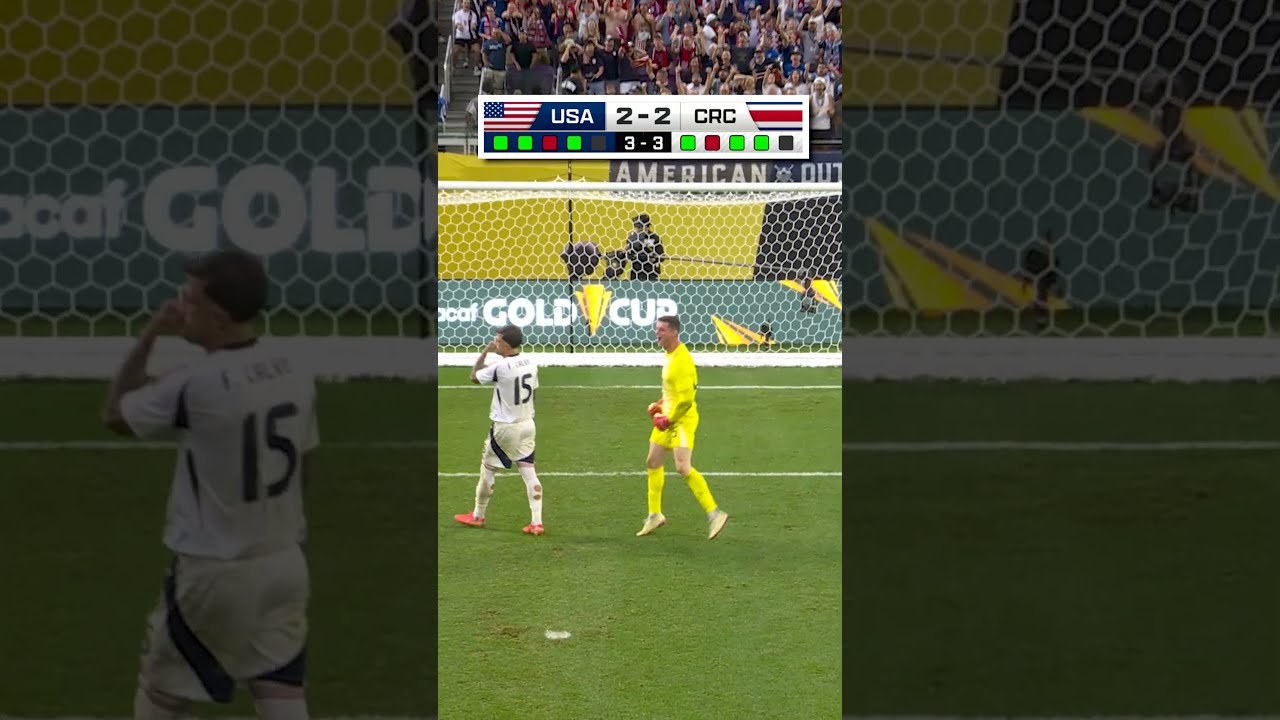 United States Vs Costa Rica PK Shootout GoldCup