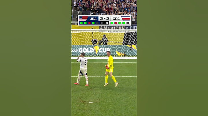 United States vs. Costa Rica PK Shootout ✅ ❌ #GoldCup