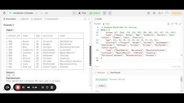 Python -Pandas - Leet code Get the Size of a DataFrame
