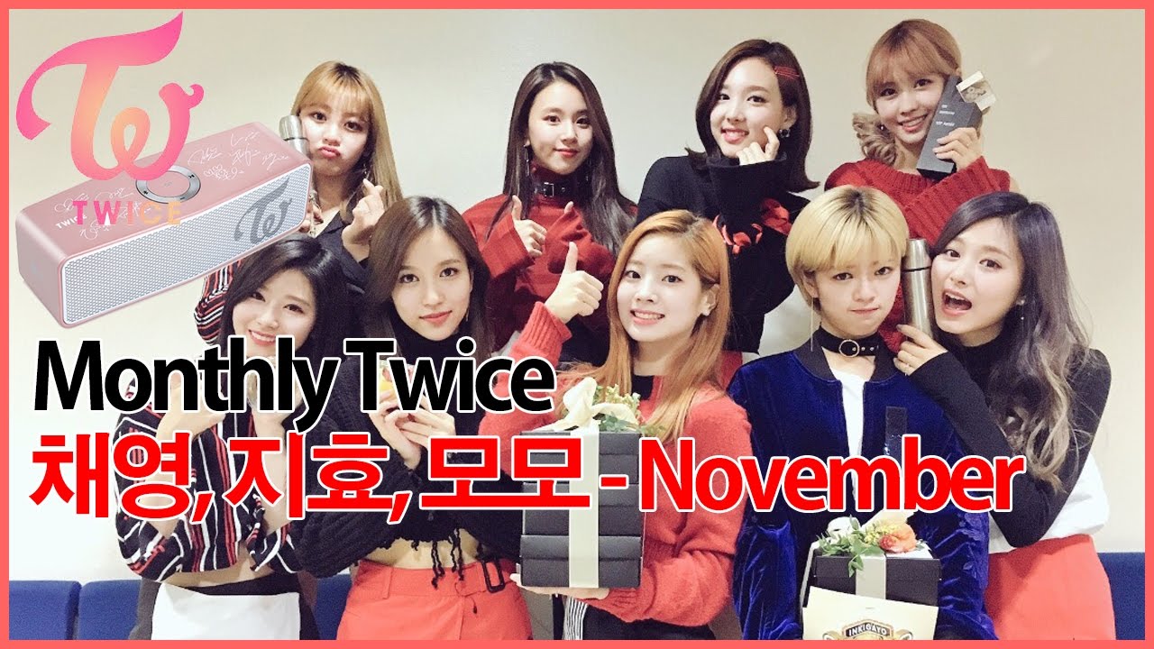 Monthly Twice November Twice Speaker YouTube