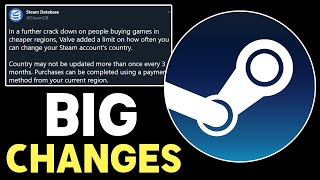 Big steam changes live + great pc game deals!
