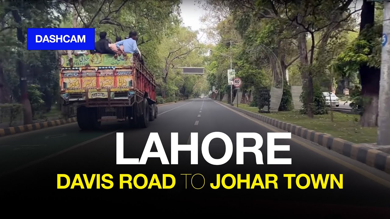 Lahore Timelapse: Davis Road to Johar Town | Empty Roads Ride