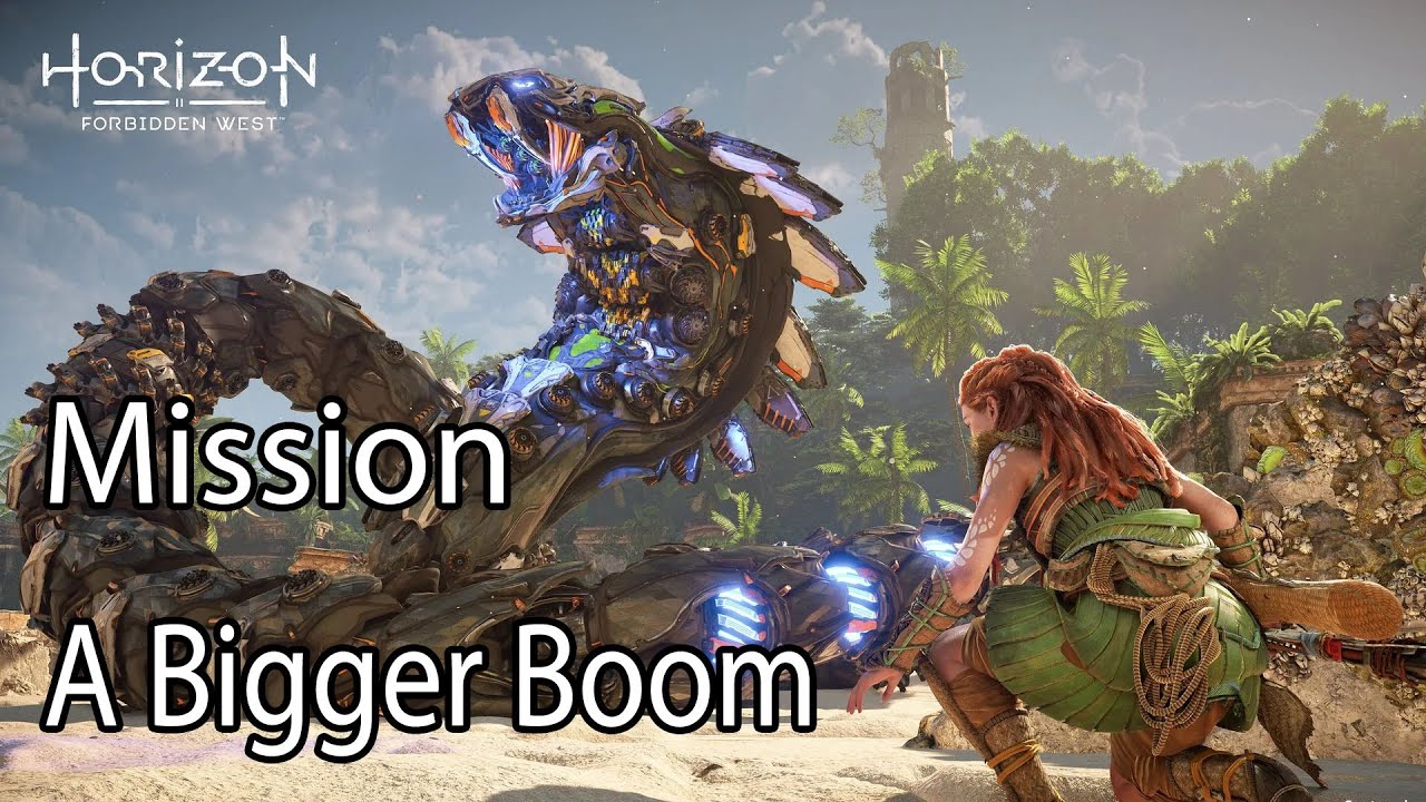 Horizon Forbidden West Mission A Bigger Boom