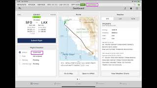 Lido mBriefing 3.6.3 tutorial: Activating Briefing Package with Pre-Flight Archive configured / LSY