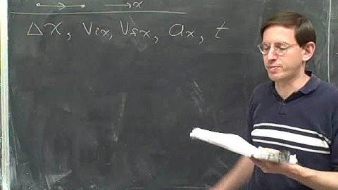 Physics: One-dimensional kinematics (9)