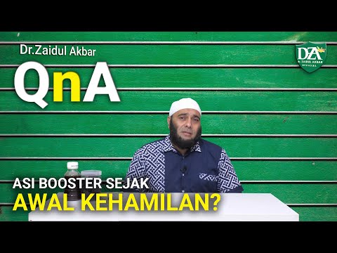 ASI Booster Sejak Awal Kehamilan? - dr. Zaidul Akbar Official