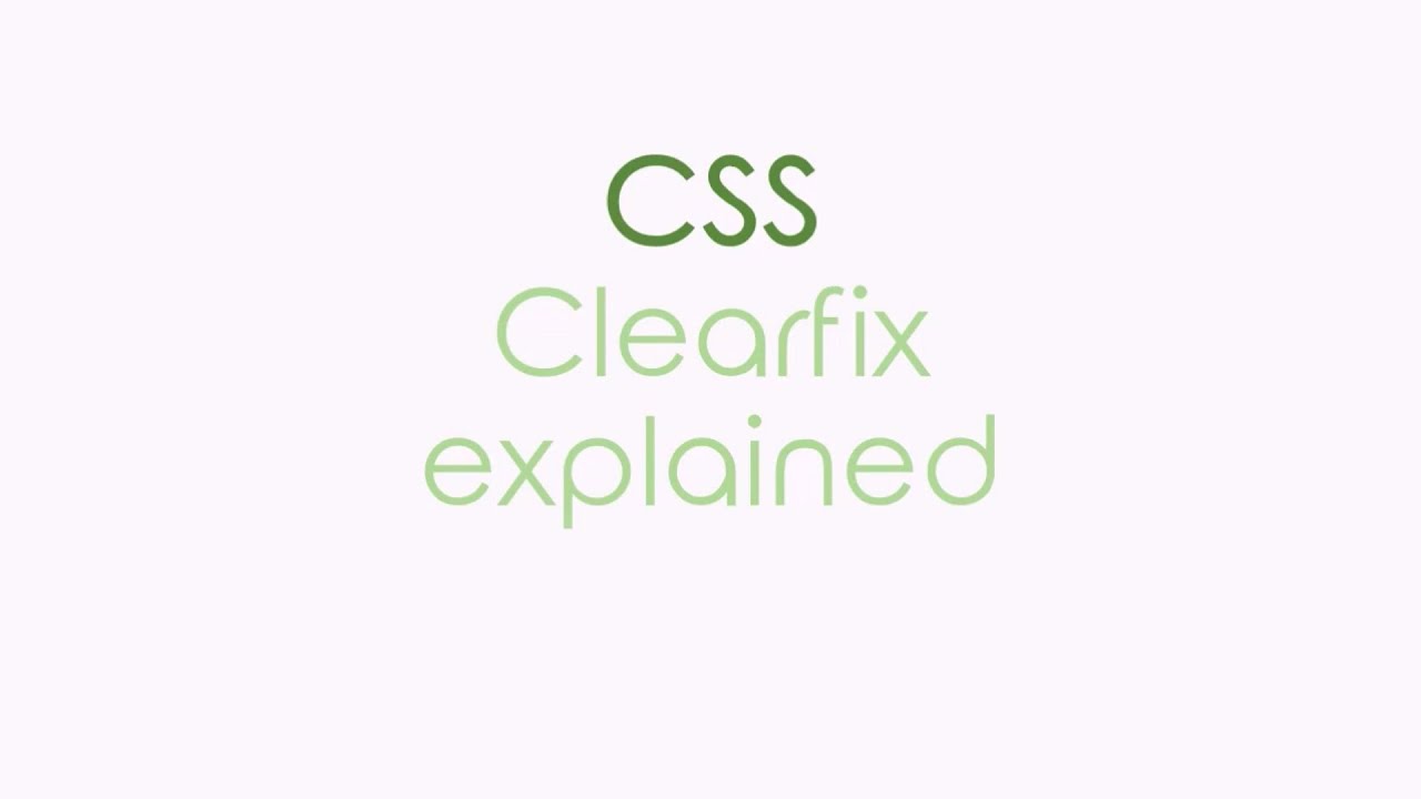 Clearfix. <Div class="clearfix"></div>.