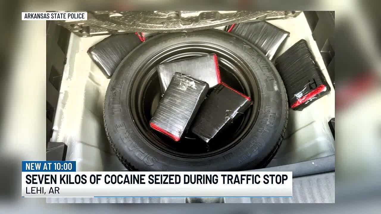 ASP seize seven kilos of cocaine during traffic stop - YouTube