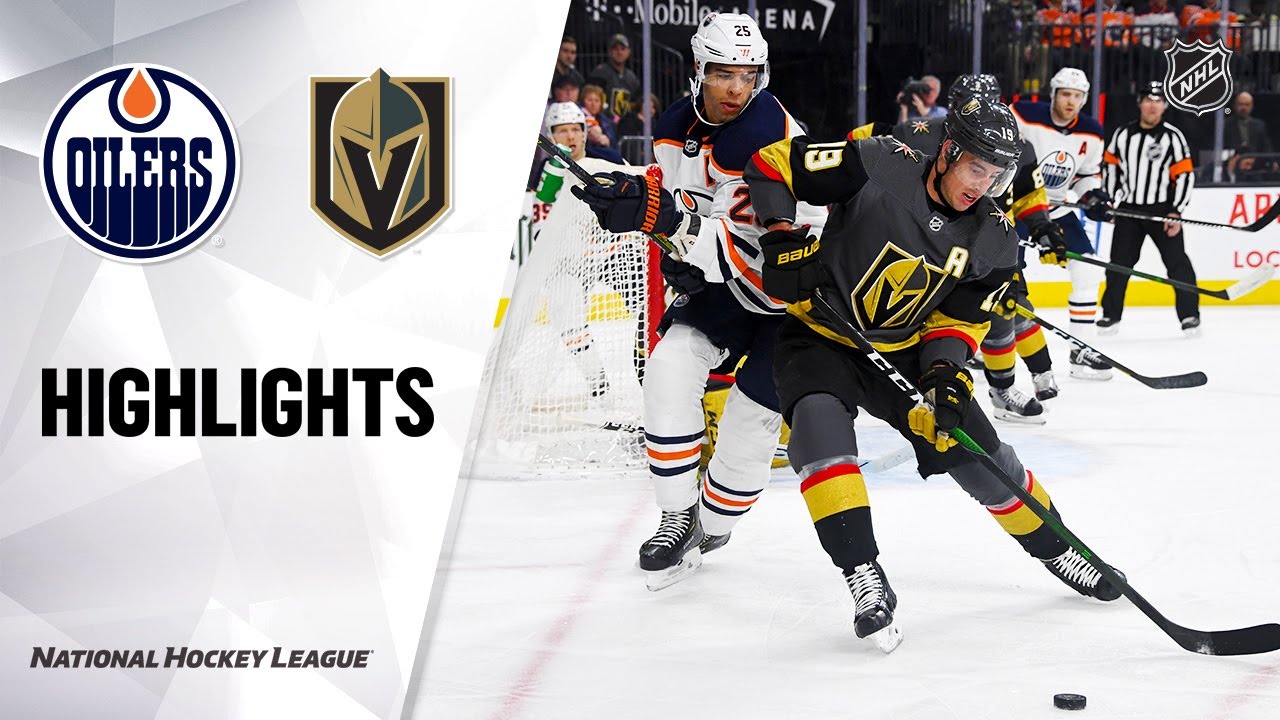 NHL Highlights Oilers Golden Knights 2/26/20 YouTube