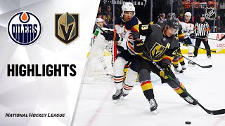 NHL Highlights | Oilers @ Golden Knights 2/26/20