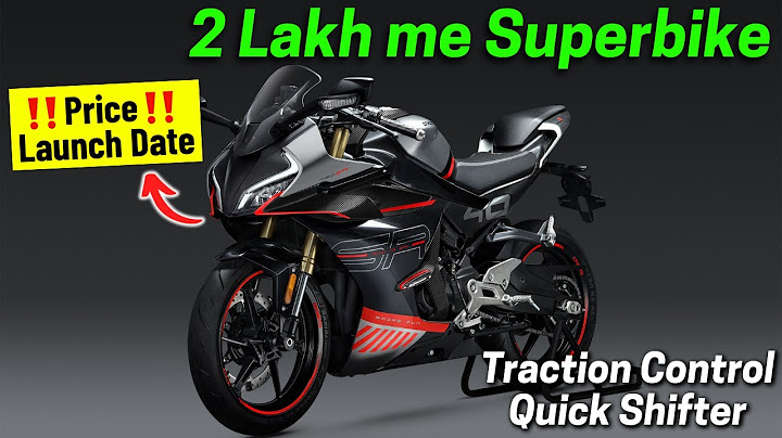 2 Lakh me Superbike - Cfmoto 450SR Top speed, Price and Launch Date | CFMoto 450SR