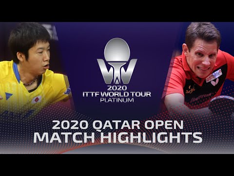 Jun Mizutani vs Robert Gardos | 2020 ITTF Qatar Open Highlights (R32)