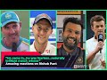 Amazing reactions on rishabh pant  india vs england