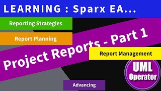 Project Reports in Sparx EA - Part 1