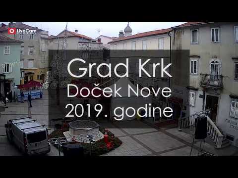 Grad Krk, Vela placa - Doček Nove 2019. godine