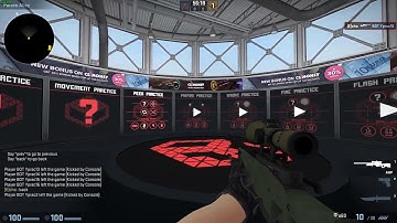 YPRAC Practice Mirage CSGO workshop map overview